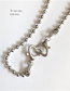 Fashion Silver Love Stainless Steel Necklace