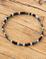 Fashion Coffee Color Rice Beads Woven Bracelet