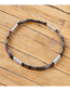 Fashion Coffee Color Rice Beads Woven Bracelet