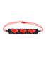 Fashion Red Love Rice Beads Bracelet