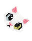 Fashion White Kitty Rice Beads Weaving Accessories