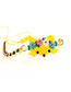 Fashion Gold Rice Beads Weave Cartoon Fox Bracelet