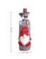Fashion Red Three-dimensional Old Man Doll Red Wine Bottle Set Champagne Bottle Bag