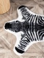 Fashion Zebra Shaped Plush Carpet Shaped Plush Carpet