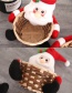 Fashion Large Snowman Candy Basket Christmas Fruit Basket