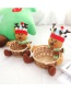 Fashion Small Gingerbread Man Candy Basket Christmas Fruit Basket