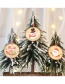 Fashion Snowman Round Pendant Painted Christmas Round Pendant
