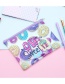 Fashion Donut Cartoon Pvc Glitter Powder Sequin Pencil Case