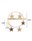 Fashion Silver Alloy Five-pointed Star Hairpin