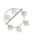Fashion Silver Alloy Hollowed Out Life Tree Hairpin
