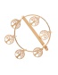 Fashion Gold Alloy Hollowed Out Life Tree Hairpin