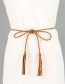 Fashion Camel Woven Korean Cashmere Waist Chain