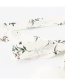 Fashion White Pompom Flower Woolen Rabbit Tassel Tassel Waist Chain