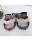 Fashion Copper Cloth Hot Stamping Knot Wide-brimmed Headband