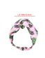 Fashion Pink Greenish Cloth Pineapple Print Headband