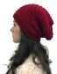 Fashion Coffee Knitted Wool Hat