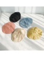 Fashion Cotton And Linen Cap Turmeric Cotton And Linen Thin Beret