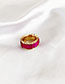 Fashion Ab Color Alloy Diamond Ring