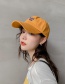 Fashion Think Black Soft Top Letter Embroidery Curved Baseball Cap