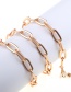 Fashion Gold Non-fading Gold-colored Glasses Chain Slip
