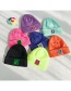 Fashion 23 Labeled Phosphor Pointed 23 Labeling Knitted Wool Cap