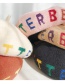 Fashion A Circle Of Letters Camel Letter Beret