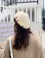 Fashion One Circle Of Letters Beige Letter Beret