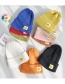 Fashion Patch Smiley White Patch Smiley Wool Cap