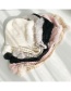 Fashion Rabbit Fur Hat Pink Woven Wool Ball Laced Wool Cap