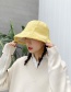 Fashion Corduroy Double-sided Yellow Corduroy Pit Strips On Both Sides Wearing Fisherman Hats