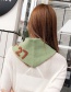 Fashion N.27 Diamond Towel Beige Digital Knit Diamond Wool Scarf