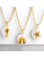 Fashion Starfish Micro Inlaid Zircon Pearl Necklace