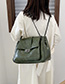 Green Chain Rhombic Shoulder Bag