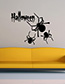 Fashion Multicolor Kst-35 Halloween Spider Wall Sticker Removable