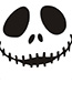 Fashion White Ks020 Halloween Skull Wall Sticker