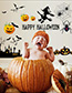 Fashion Multicolor Mj7012 Halloween Haunted House Elf Wall Sticker