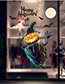 Fashion Multicolor Xl626d Halloween Pumpkin Wall Sticker