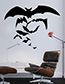 Fashion Multicolor Kst-33 Halloween Bat Wall Sticker