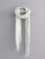 Beige Cotton Color Matching Scarves Scarf Shawl
