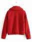 Red Lamb Short Coat