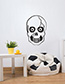 Fashion Multicolor Kst-15 Halloween Skull Wall Sticker