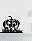 Fashion Multicolor Kst-58 Halloween Wall Sticker Pumpkin Head Pvc Removable Wall Sticker