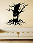 Fashion Multicolor Kst-7 Halloween Ghost Tree Wall Sticker