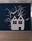 Fashion Multicolor Kst-26 Halloween Tree House Wall Sticker