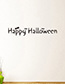 Fashion Multicolor Kst-67 Halloween Wall Sticker