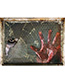 Fashion Multicolor Sk6042 Halloween Blood Hand Wall Sticker