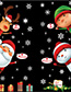 Fashion Color Sk9242 Christmas Gift Snowflake Wall Sticker