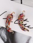 Fashion Color Studded Small Pepper Vegetable Earrings