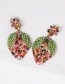 Fashion Color Mango Fruit Earrings