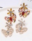 Fashion White Butterfly Earrings